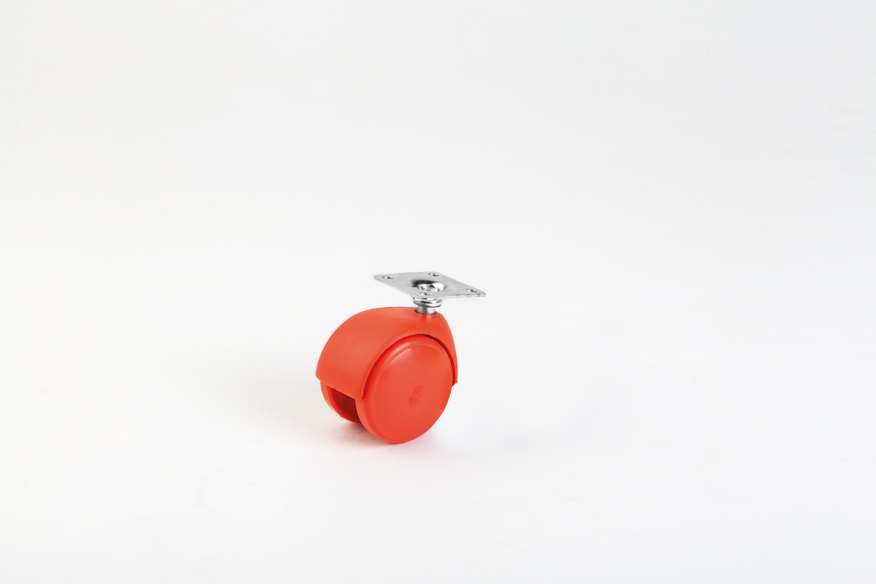 Plastic Coloured Big Disc Caster and wheels